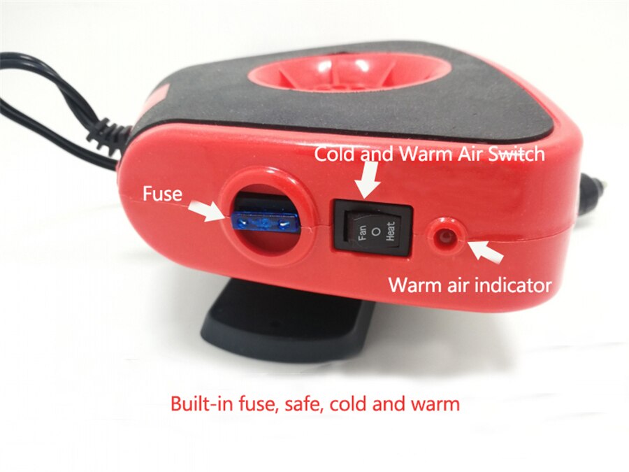 Defroster Demister 12V 150W Portable Auto Car Heater Heating Cooling Fan Windscreen Window Demister Defroster Driving Car