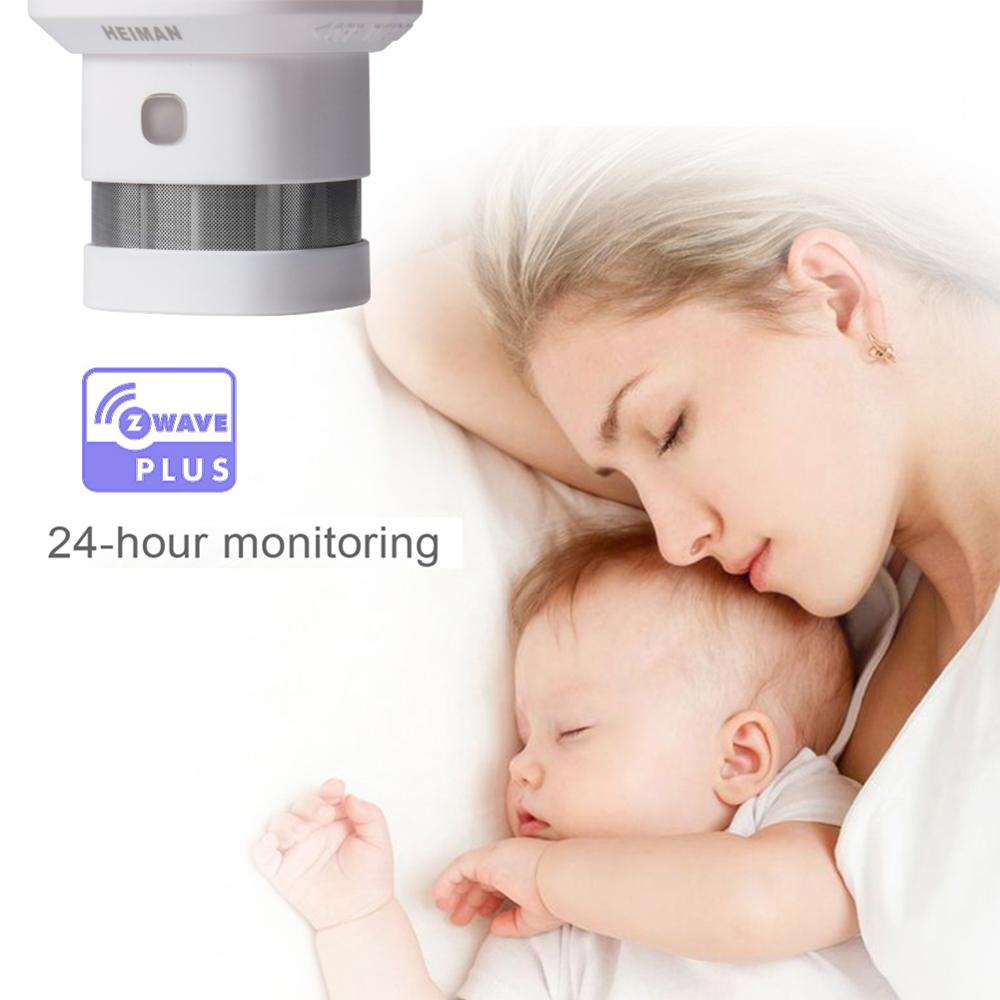 Smart Home Fire alarm Smoke Detector fire Protection alarm 2.4GHz Wireless fire alarm prevention Sensor for Home Security
