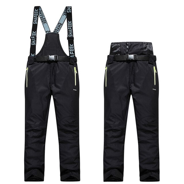 Women Ski Suit Brands Winter Warm Waterproof Windproof Clothes Snow Pants and Jacket Skiing and Snowboarding Suits: pants1 / XXL
