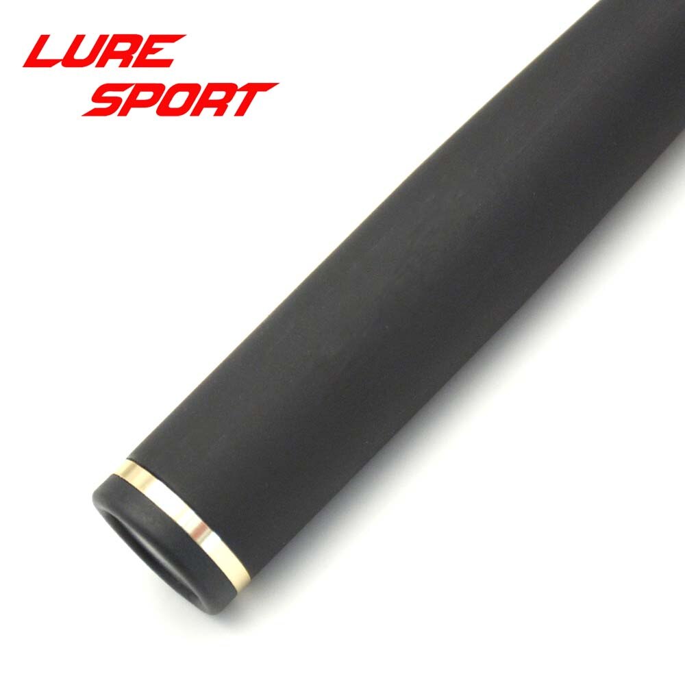 Luresport karbon avsmalning 55cm håndtak med rumpe lokk blank stang rumpe seksjon stang byggekomponent stang reparasjon gjør-det-selv tilbehør: måke rumpe ringe