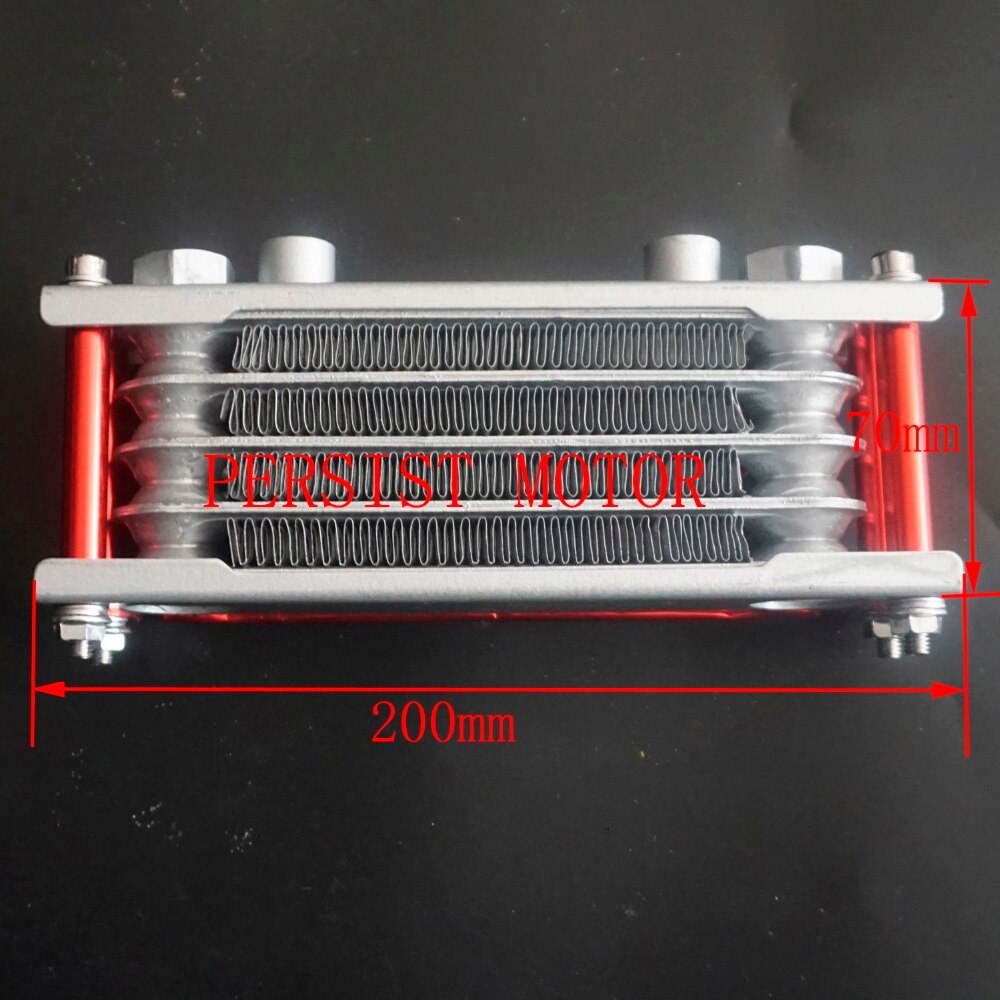 Oliekoeler radiator motor crossmotor pitbike stunt ATV aap Kayo stunt Irbis cr crf 125cc 140cc