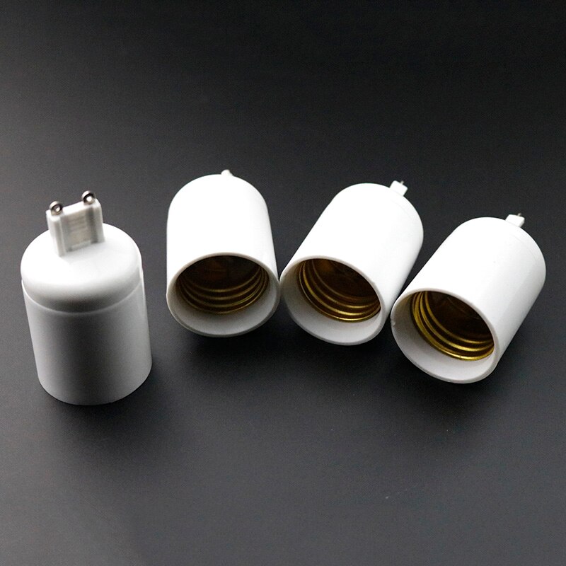 Soporte de conversión de Base de bombilla Led para lámpara G9 a E27, adaptador de enchufe, Material incombustible para el hogar, bombilla y iluminación