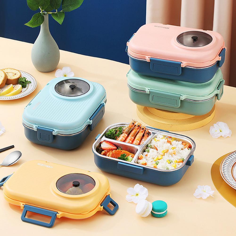 Camera Lunch Box For Kid School Bento Lunch Box 304 Stainless Steel Food Container Leak-Proof Lunch Container