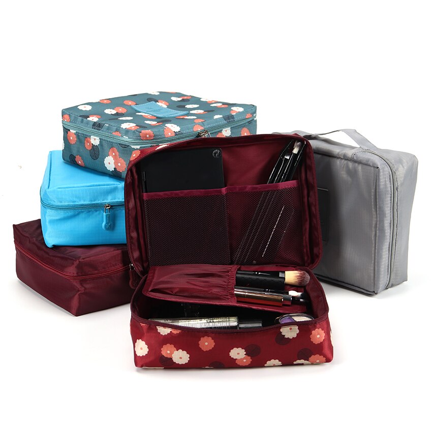 Neceser Rits Beroep Vrouwen Make-Up Tas Cosmetische Tas Beauty Case Make Up Organizer Toilettas Opslag Reizen Wassen Pouch