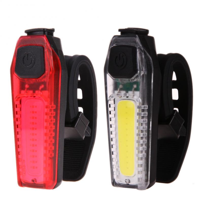 Fahrrad LED Wasserdichte Rücklicht USB Lade Nacht ... – Vicedeal