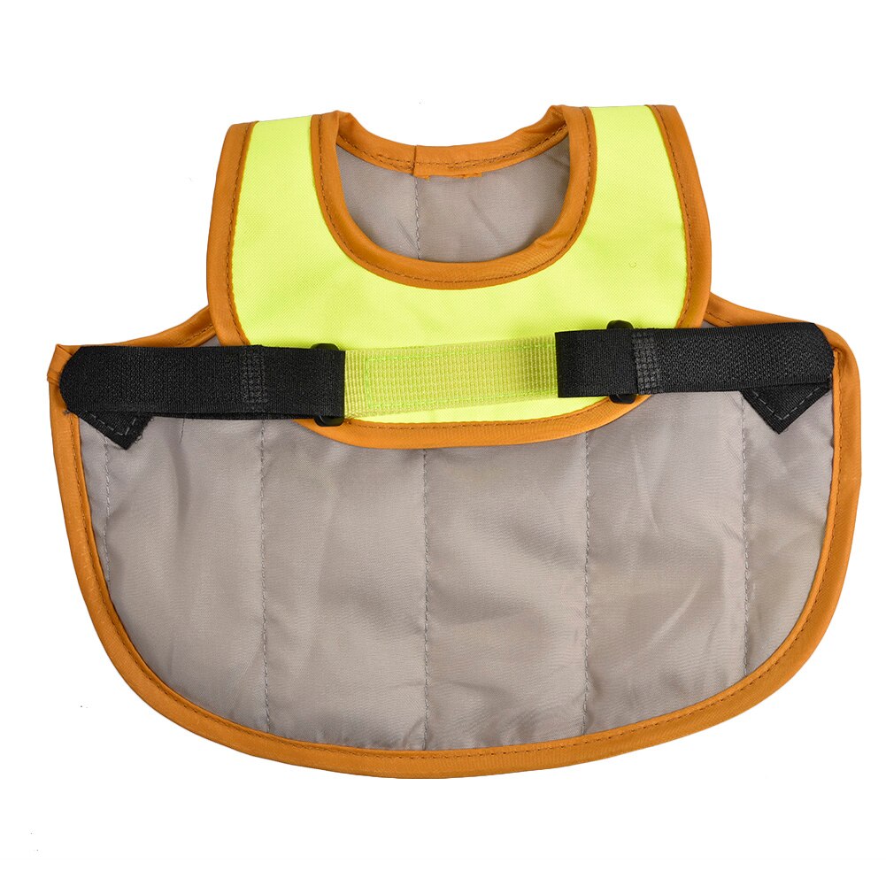 Chaleco reflectante para mascotas, ropa para casco de pollo, gallina de corral, sillín ajustable, delantal, soporte de protección de plumas para pollo y pato: vest