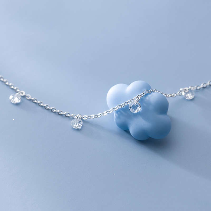 INZATT Echt 925 Sterling Silber Zirkon Fußkettchen Für Frauen Party Nette Feine Schmuck Minimalistischen Zubehör