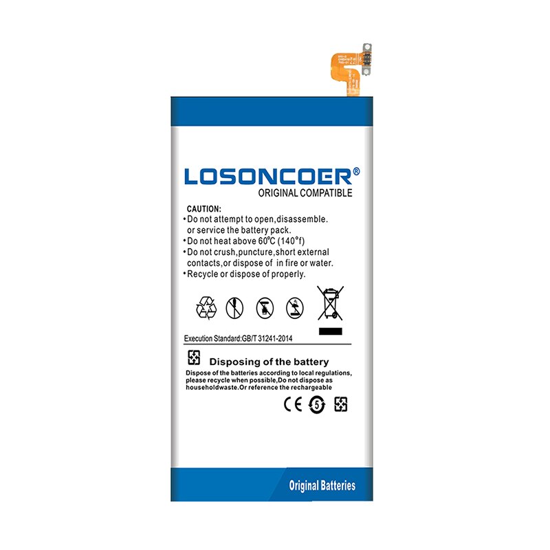 100% originale LOSONCOER 4800mAh Batteria Del Telefono per HTC Oceano Nota B2PZF100 U-1w U ultra U-1u Batterie Del Telefono strumenti Gratuiti