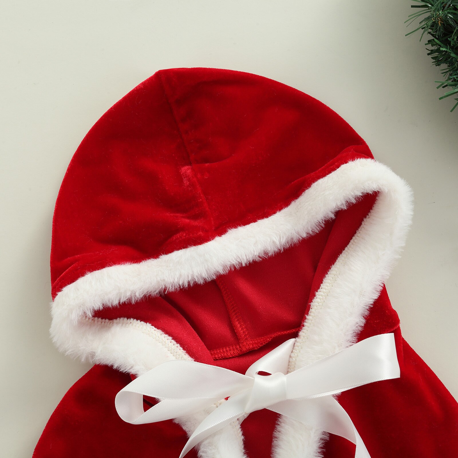 Toddler Cloak with Hood, Kid Soft Warm Velvet Cape Dress-up Costume Halloween Christmas Carnival Cosplay Clothes