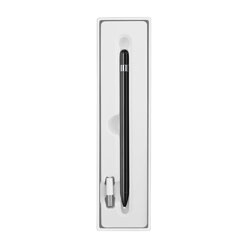Tablet pen trådløst oplader etui til apple pencil til ipad pro 11 12.9 6th 7th mini 5 air 3 med håndfladeafvisning: Styles 1 - sort