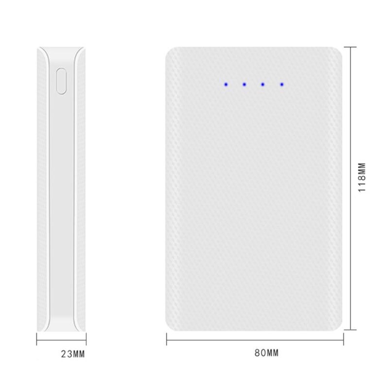 DIY 5x18650 Batterij Case - Powerbank Shell - Externe Doos - Indicator - Draagbaar
