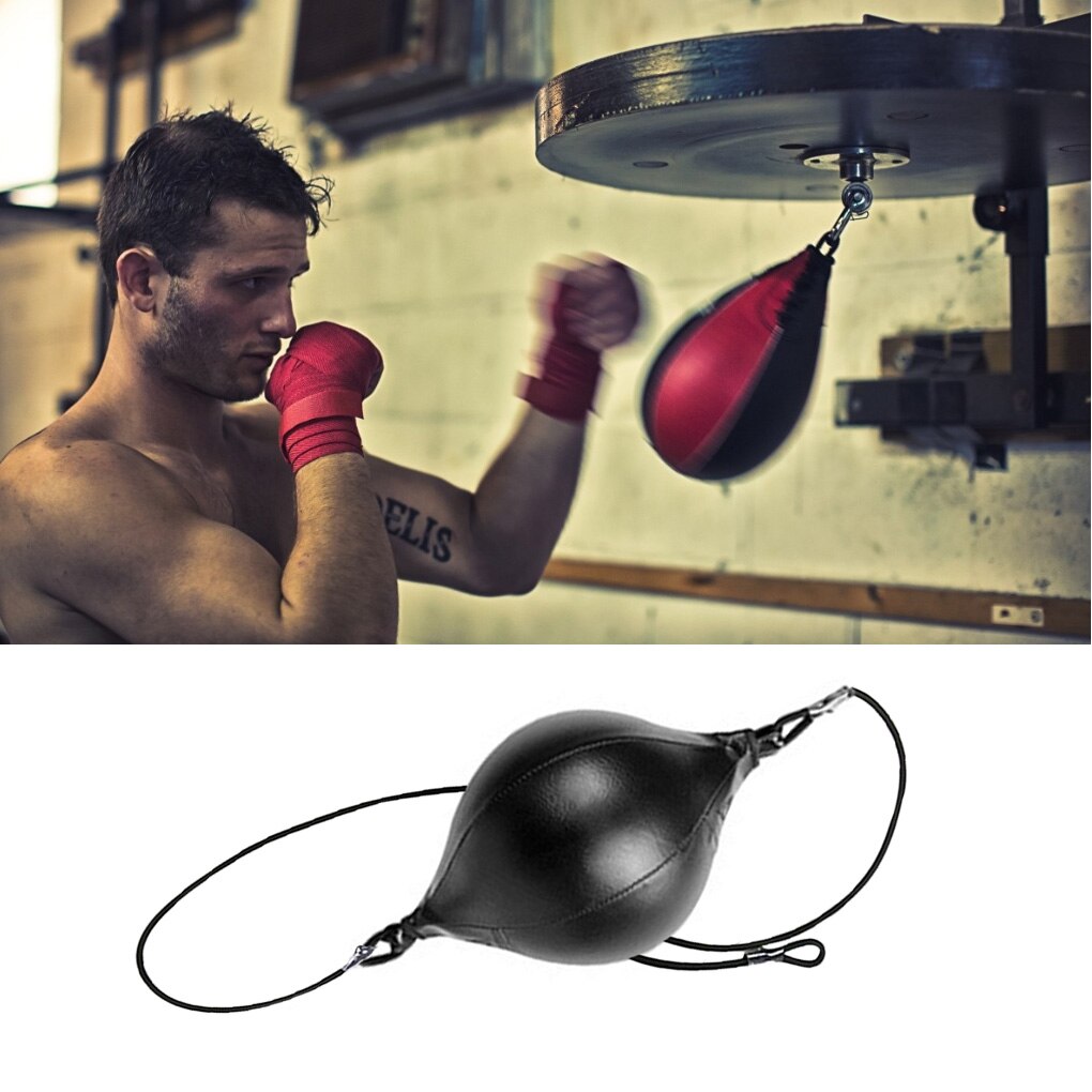 hastighet ball Fitness boksing pære pu slagball oppblåsbar muay thai svingbar boksesekk trening refleks fart trening dropshipper