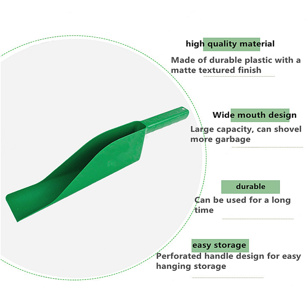 Cleaning Shovel Scoop Garden Plastic Fallen Leaves Gutter Drain Scoop Garden Multiuse Tool Ditch Cleaning Scoop XHC88