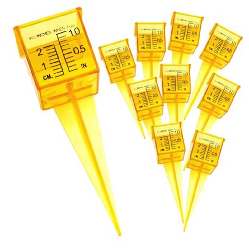 Measurement Rain Gauge Ground Spike Precipitation Garden Yard Accessories Rainfall Gauging Measurement Tools