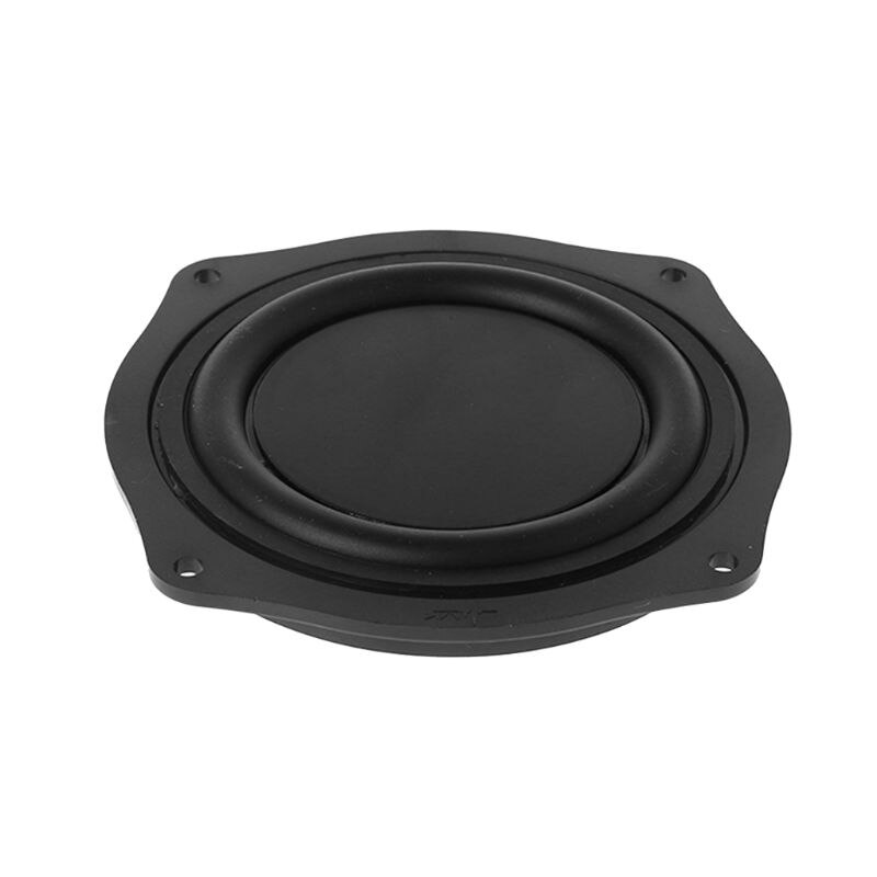 Membrana vibratoria de graves de 2 piezas, altavoz de 4 pulgadas, placa de vibración de altavoz de goma, altavoz pasivo de diafragma, portátil, hecho en casa,