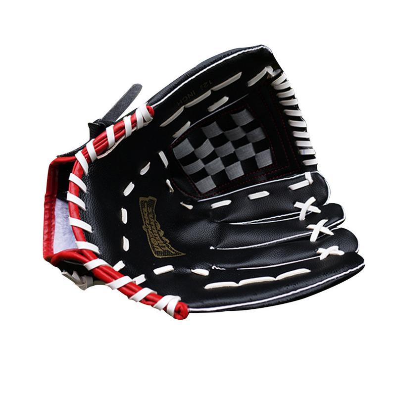 Fortykning pitcher baseball hanske 12.5 tommer sports votte voksen softball hanske pu hanske egnet for ungdom voksen