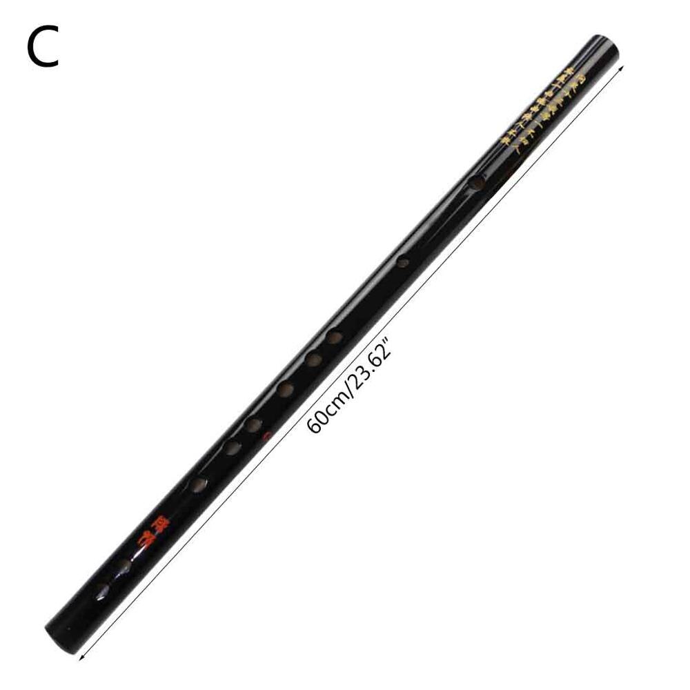 Flauta de bambú instrumento principiante C D E F G K llave transversal Dizi: C