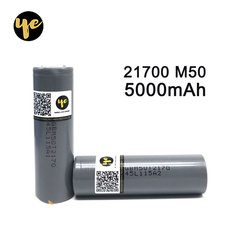 Brand originele geïmporteerd voor LG INR21700 M50 5000mAh 10A ontlading power lithium batterij