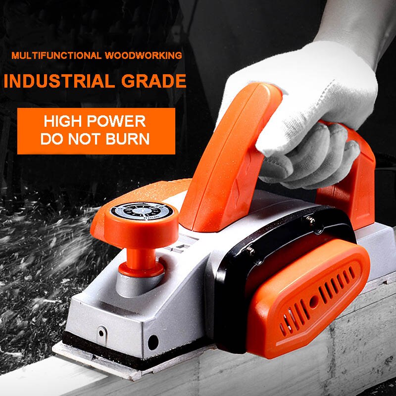 Portable Electric Planer Woodworking Planer Household Multifunctional Electric Planer Press Planer Woodworking Tools Power Tools
