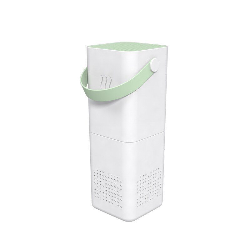 Negativ-ionen-luftreiniger Filter Ionen Generator Hause Schlafzimmer Auto Rauch PM 2,5 Eliminator Luft Frisch Reiniger Clever Keine Strahlung: hell Grün