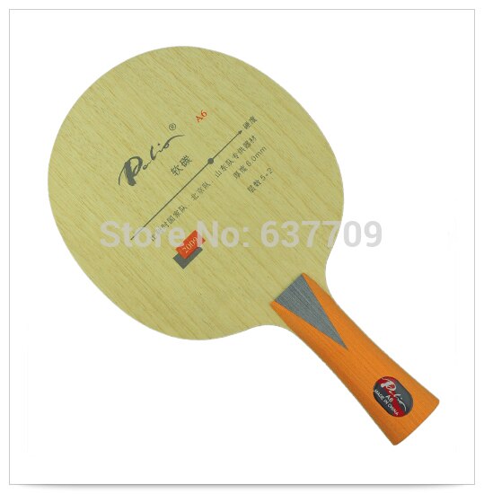 Originele Palio A6 (EEN 6, A-6) tafeltennis blade hout + carbon tafeltennis racket indoor sporten racket sport