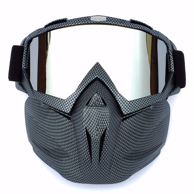 Skidglasögon vinter vindtäta skidglasögon motocrosssolglasögon med ansiktsmask skidsnowboard snöskoterglasögon 16 färger: 01