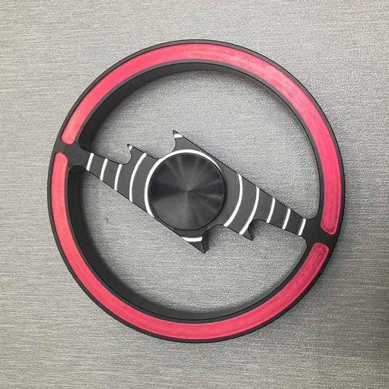 Hand Spinner Fidget Spinner Adult Child Decompression Toys Fingertip Gyroscope Ferris Wheel Fidget Spinners: Lightning Black