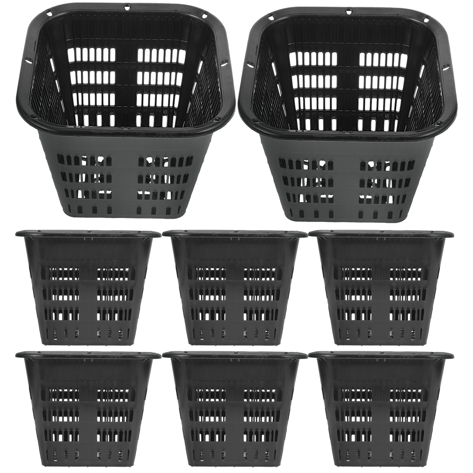 8 Stuks Hydrocultuur Groentemand Netto Potten Tuincontainers Plastic Wortelcontrole Apparaat Orchidee Waterplant