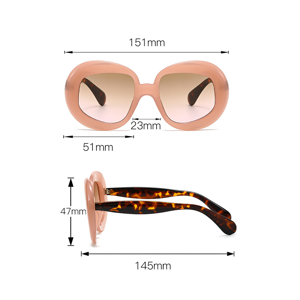 Solbriller til mænd og kvinder trendy solbriller goggles mand mærke cirkulære briller solbriller dame briller solbriller