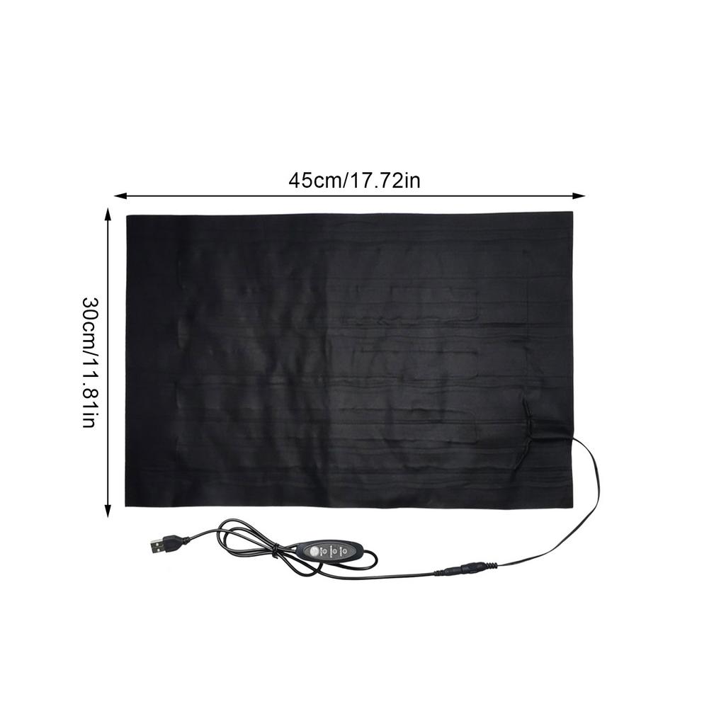 Elektryczna mata grzewcza dla psów i kotów regulowane USB przewód placki duży ciepła mata na łóżko z podgrzewaną wodą dla zwierząt domowych dużych zwierząt domowych koce i hodowla