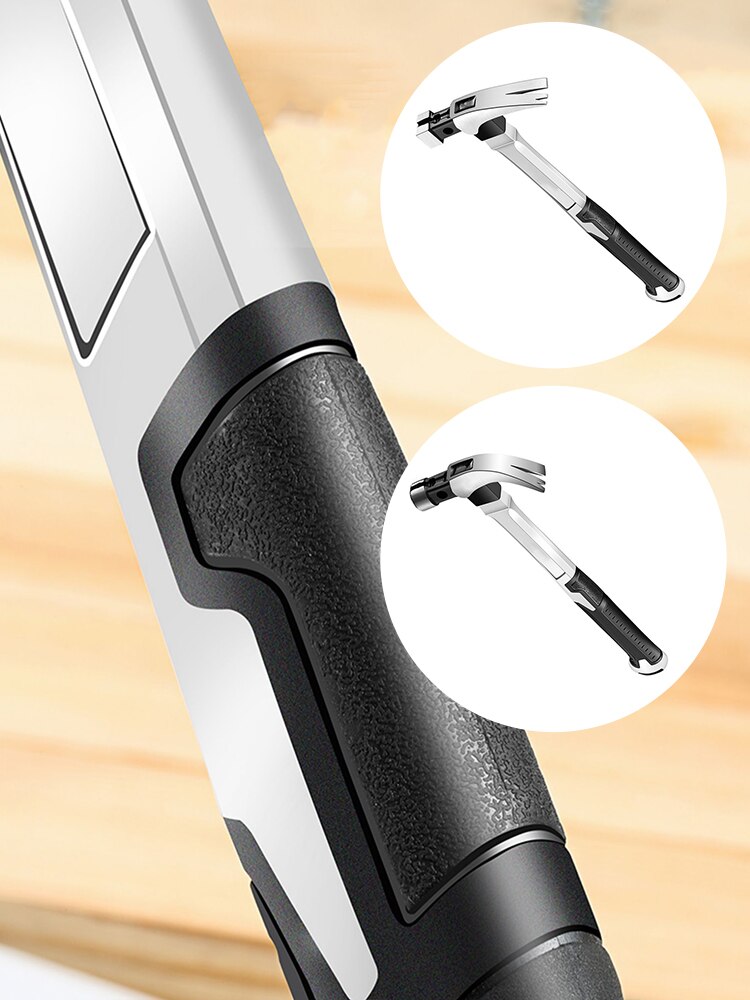 Claw hammer household woodworking hammer multi-function hammer non-slip percussion surface and shockproof handle hammer