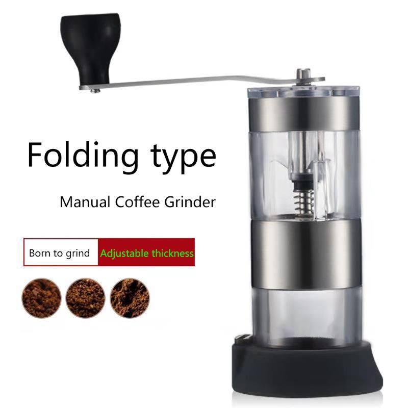 Draagbare Koffiemolen Wasbaar Handmatige Koffie Slijpmachine Voor Home Office U1JE