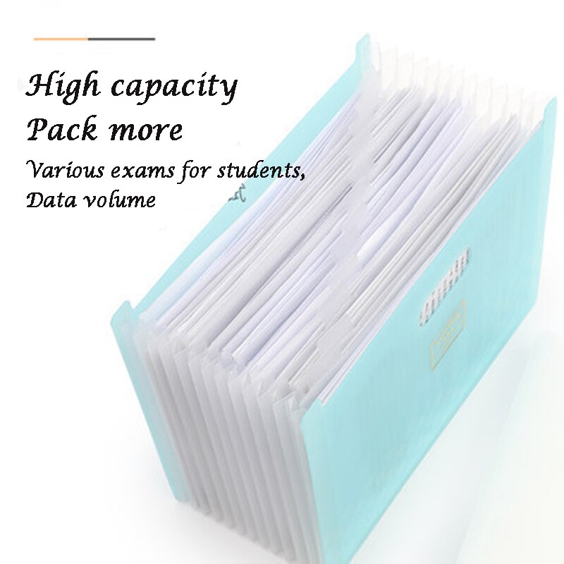 KOKUYO A4 Expanding File Folder Document Wallets Organizer Multi-layers for Table Storage Fresh Style A4 Document Shelf WSG-DFCS