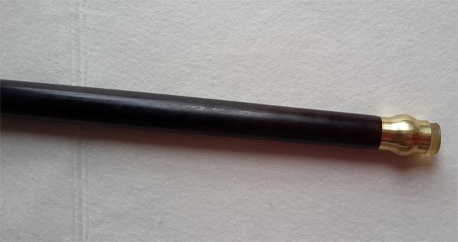 Mahogni sukkerrør ibenholt træ gammelt palisander rollator stok af civilisation slip til gamle tan lilla stok stick