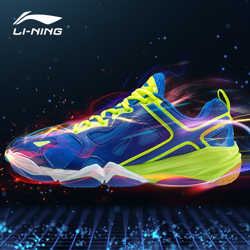 Li-Ning Men STRIKER Badminton Shoes Training Sneakers Comfort Antiskid LiNing li ning Sport Shoes AYTM005