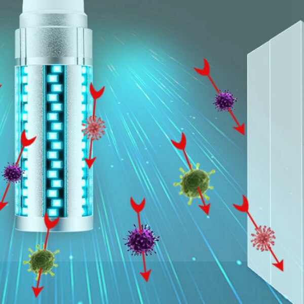 LED Ultraviolet and Disinfection Lamp 20W Household Mite Disinfection and Ultraviolet Disinfection Lamp