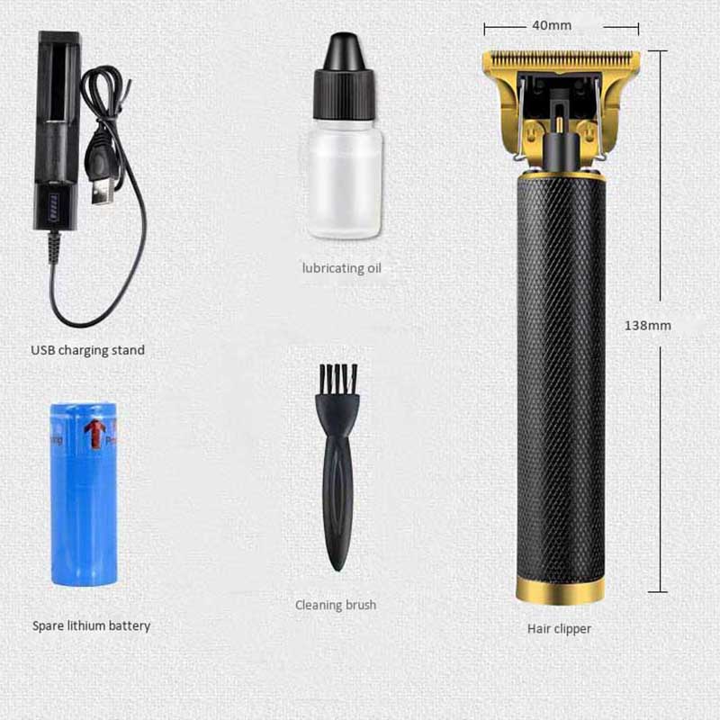 ELectric Wireless Pro Li for T-outliner Cordless Trimmer Portable Hair Clipper Kit