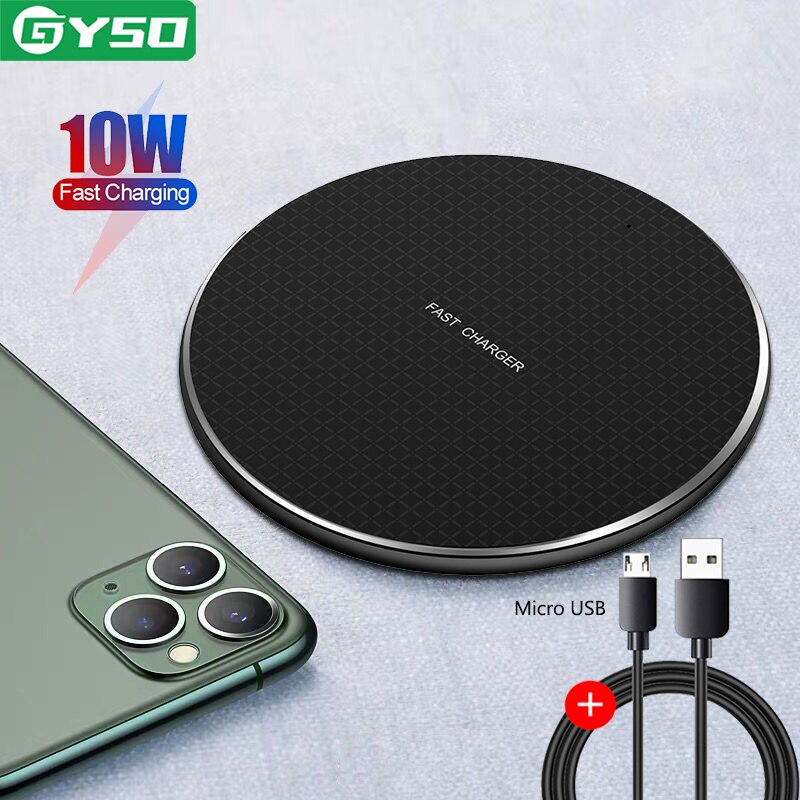 Qi trådløs lader til google nexus 4 5 6 7 poxel 3 /  piksel 3 xl hurtigladeplate til til lg  v30/v30s/g2 thinq  / g6+  cubot  p30: Balck