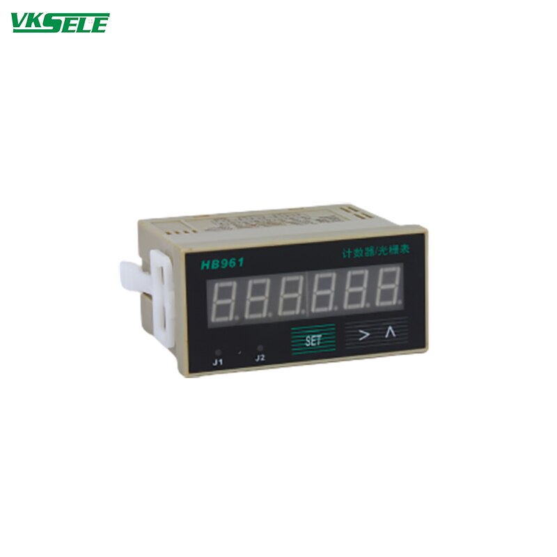 HB961 6 digit led counter grating encoder display pulse counter meter