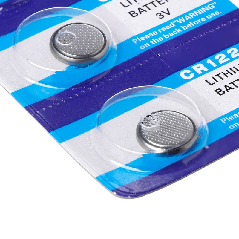5PCS Button Battery CR1220 Lithium Coin Cell Batteries 1.55V DL1220 BR1220 LM1220 CR 1220 Electronic Watch Toy Remote
