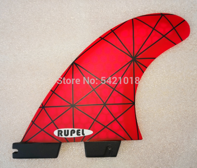 Fcs ii small gx surffins  g5 gx g7 fcs 2 surfboard fin surfing tilbehør geen rød