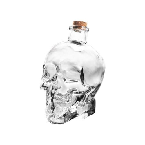 Botellas de corcho NEWYEARNEW con de Calavera, botellas de vino con sello, botellas de vino con burbujas, dosificador de vino , de Halloween, contenedor de zumo: about 380mL