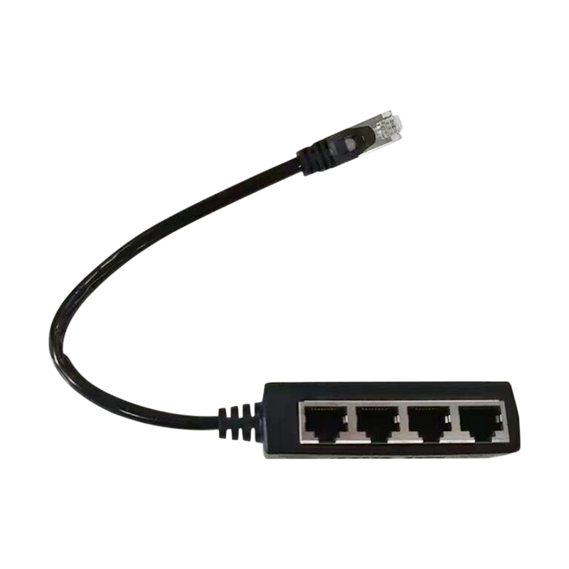 RJ45 Ethernet Cable Splitter RJ45 1 to 2 / 1 to 3/4 Ways Splitter Connector Network Adapter Cat5 Cat6 Cat7 LAN Ethernet Cable