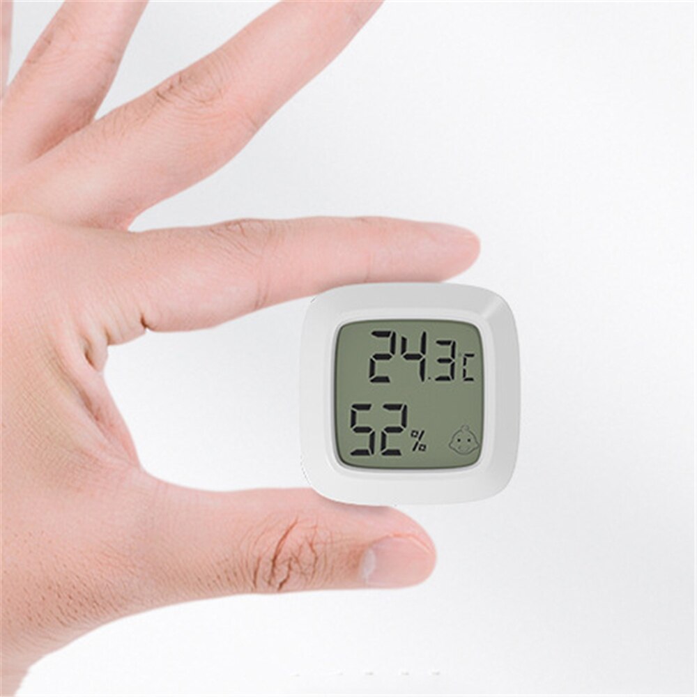 Mini Thermometer Hygrometer Indoor Desktop Wall Mounted Temperature Humidity Meter Home Temperature Measuring Tool with Magnet