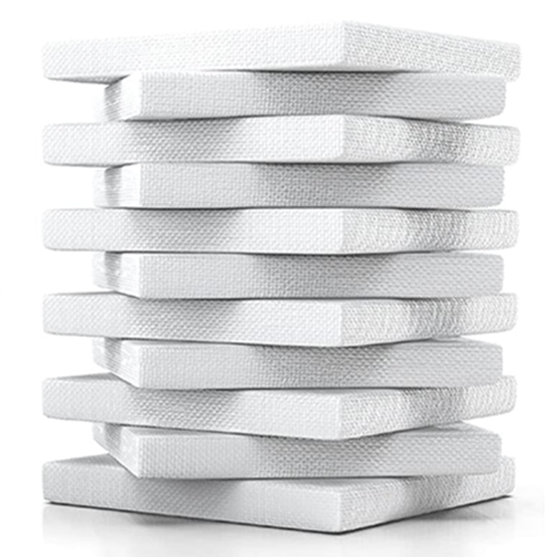 12 sztuk białe puste tablice sztuki mini rozciągnięty artysta płótno pokładzie akrylowe farby robić drewna olejnego robić malowania grafiki