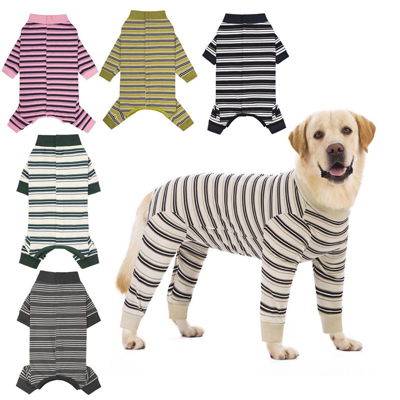 Combinaison pour chien, couverture complète, combinaison de récupération après chirurgie, body Anti-perte, pyjama clapant pour animaux de compagnie, pour petits, moyens et grands chiens