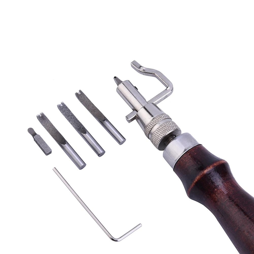 Zestaw narzędzi robić rękodzieła, papieru, skóry, tkaniny, robić prasowania krawędzi, robić samodzielnego szycia ręcznego, narzędzie 7- w -1