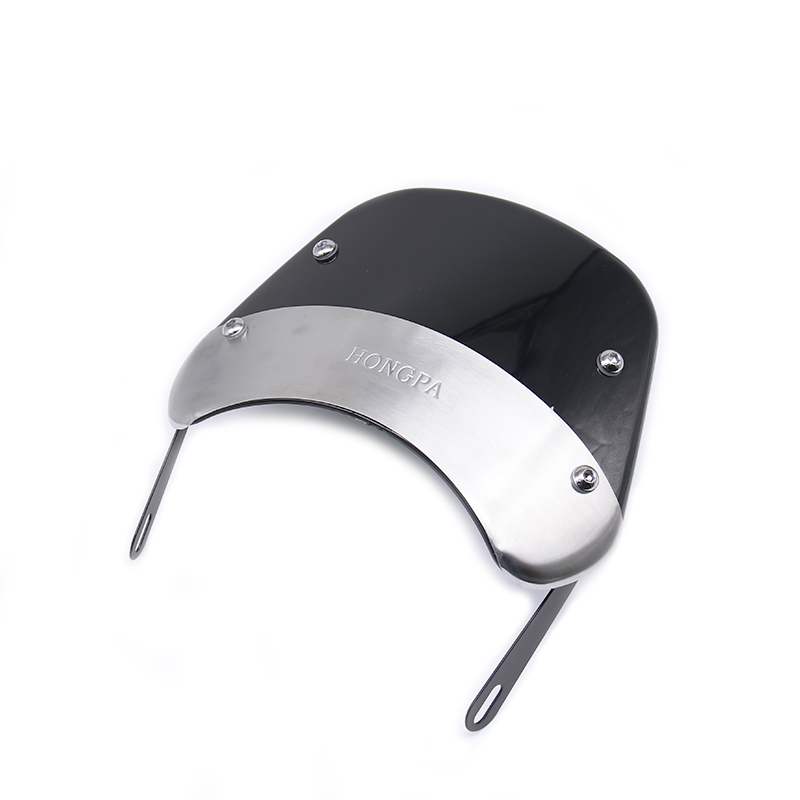 Pare-brise de moto rétro café Racer 5-7 pouces, déflecteur de vent pour Yamaha XJ 400 XJ 600S Diversion XJR 1200