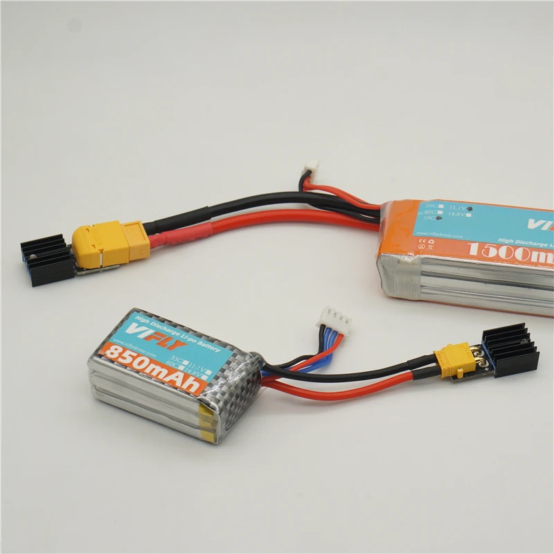 Vifly Storesafe Slimme Lipo Batterij Ontlader Xt30 Xt60 2-6S Met Heatsink Voor Rc Model Vliegtuig Fpv Drones Batterijen