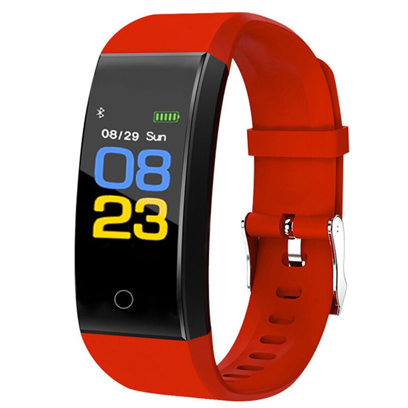 Voor 115 Plus Smart Horloge Bluetooth Sport Horloges Gezondheid Smart Polsband Hartslag Fitness Stappenteller Armband Horloge